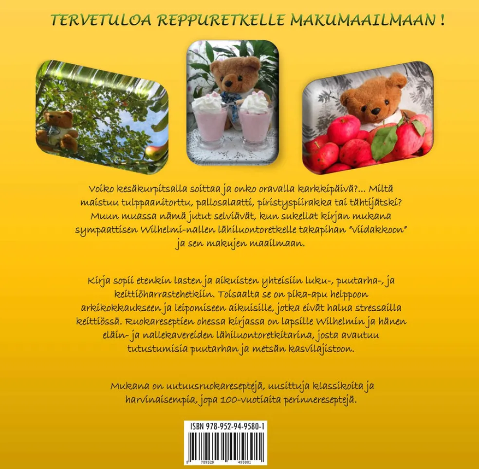 Wilhelmin reppuretket ja reseptit